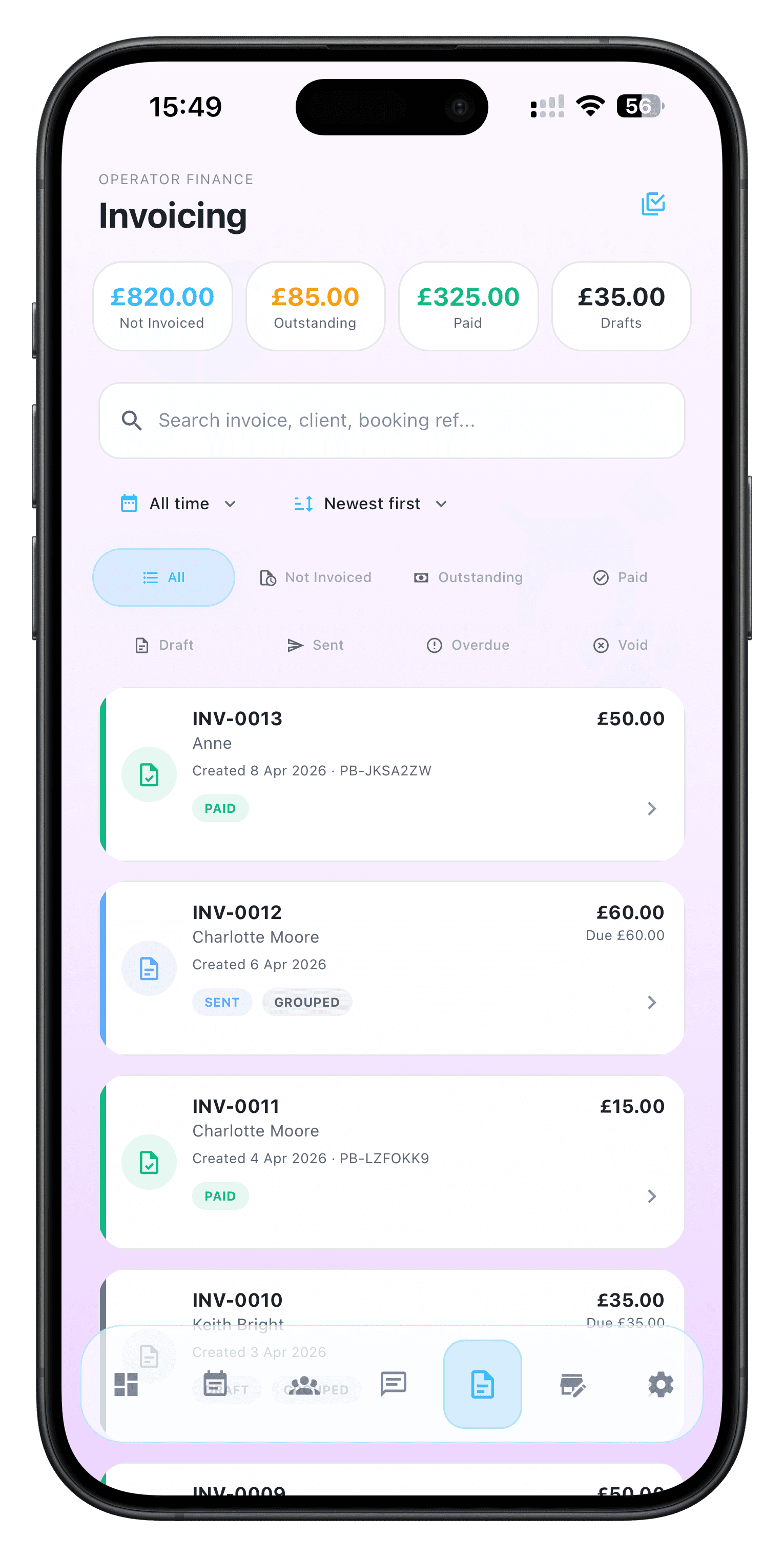 Wagify invoicing